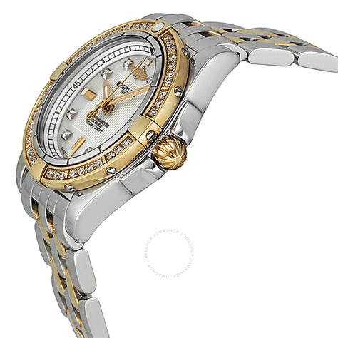 breitling galactic 32 diamond ladies watch|breitling ladies watches with diamonds.